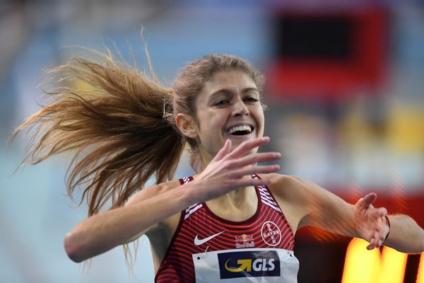 Konstanze wurde mit neuer Rekordzeit Deutsche Meisterin über 3.000 Meter. Foto: Chai