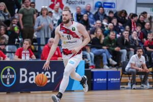 Konnte acht Punkte erzielen und 11 Rebounds abgreifen: Moritz "Mo" Hübner / Foto: Frank Fankhauser