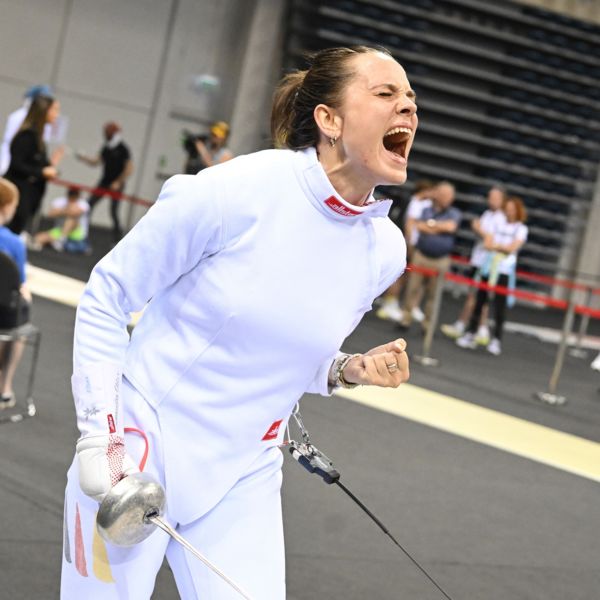 Alexandra Ehler hat bei den European Games die Bronzemedaille gewonnen. Foto: Team Bizzi