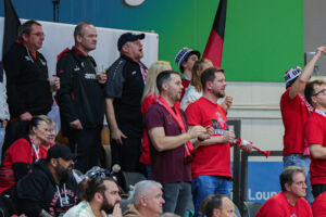 Die Fans der GIANTS freuen sich auf das Spiel gegen Bernau / Foto: Frank Fankhauser