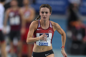 Jennifer Montag hat mit der 4x100 Meter-Staffel Gold gewonnen. Foto: Chai
