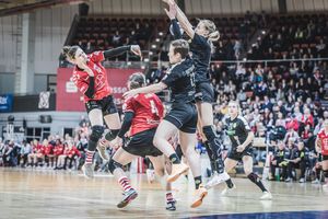 Die Handball-Elfen reisen am Sonntag zu Aufsteiger Mainz. Foto: Dembinski