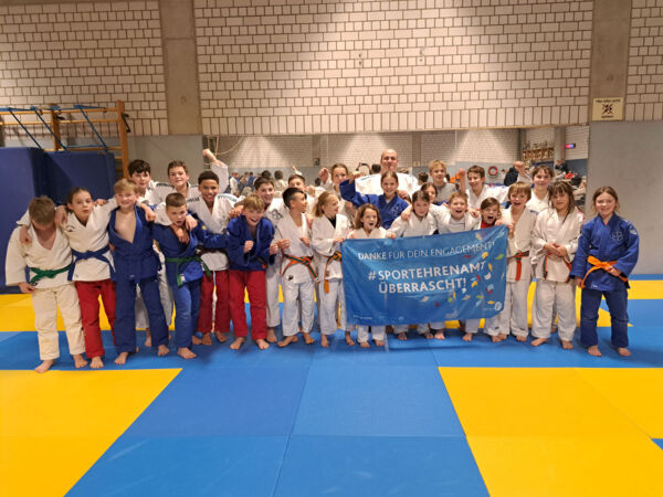 Judo-Trainer Thomas Berg erlebte eine tolle Überraschung. Foto: privat