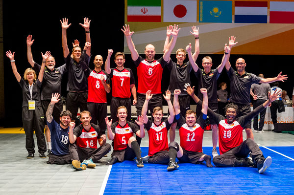 Deutschlands Sitzvolleyballer schlossen die WM mit Platz 10 ab. Foto: DBS-Akademie, Ralf Kuckuck