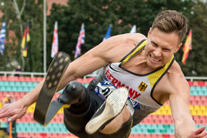 Markus Rehm ist mit neuem Weltrekord Weitsprung-Europameister geworden. Foto: DBS-Akademie, Ralf Kuckuck