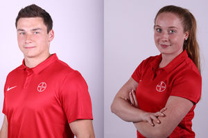 Tom Brack und Michelle Döpke sind Deutsche U23-Meister. Fotos: Heuser